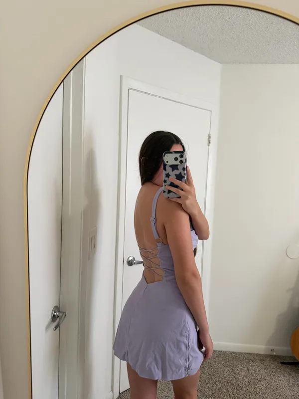 Shein Lavender Mini Dress - Image 2