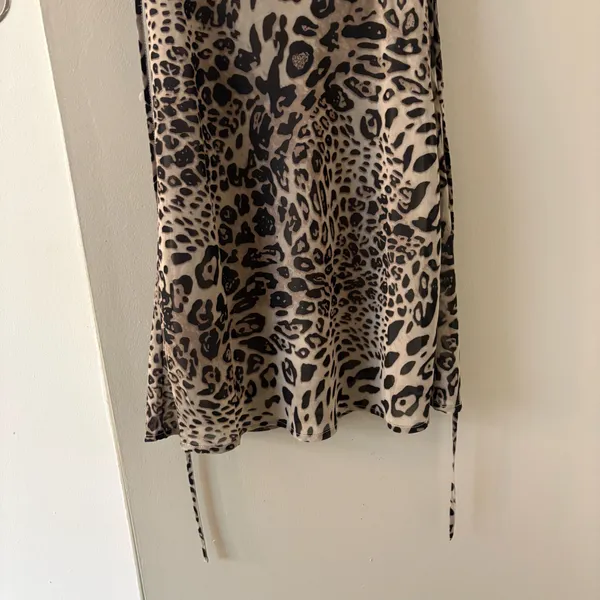 Princess Polly Nellie Mini Dress Leopard Print Size Women’s 2 - XS - Image 2