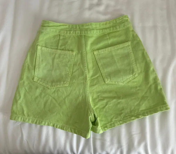 English Factory Green Denim Skort - Image 3