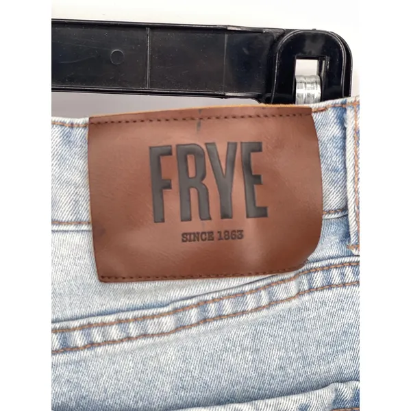 Frye Womens High Rise Straight Leg Light Wash Denim Jeans Size 10/30 - Image 4