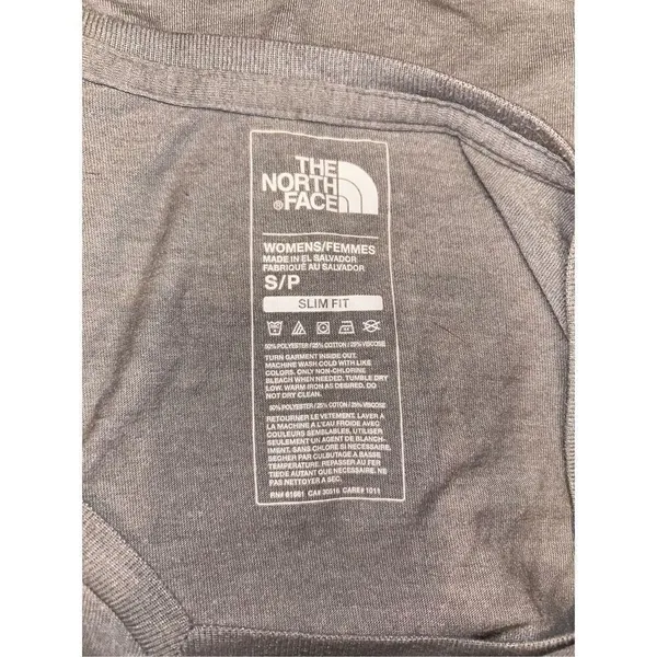 The North Face Gray T-shirt Womens Size S - Image 3