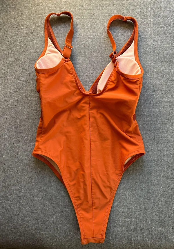 Amazon Orange One Piece Swimsuit - Image 3