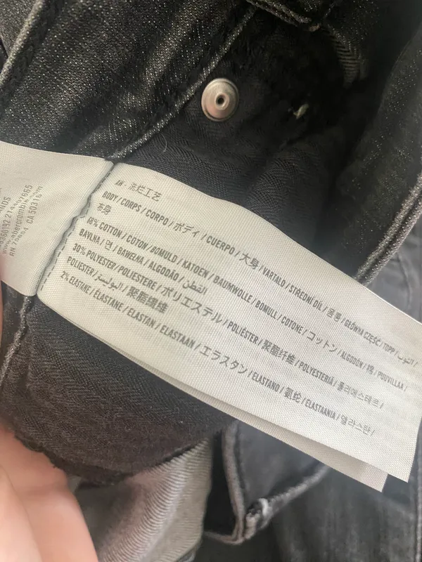 Abercrombie and Fitch Black Skinny Jeans size 2 - Image 5