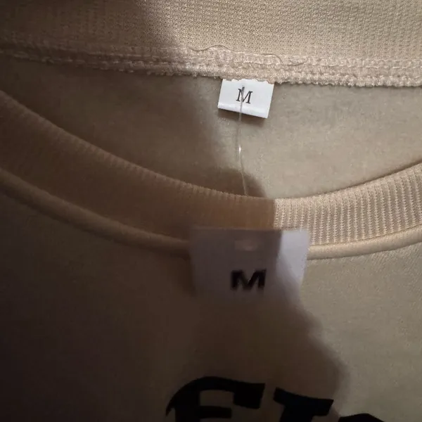 Source Unknown Cream ‘Sleigh’ Holiday Sweatshirt – Cozy Graphic Pullover - Image 3
