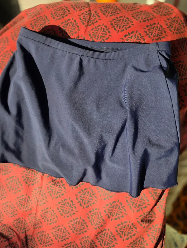 Swim Skirt Bottoms Navy Blue 10 - Image 5