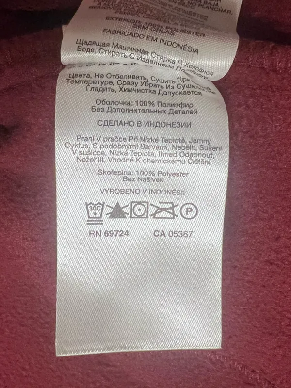 Columbia Women's Fleece Falls II Full-Zip Fleece Jacket Rich Wine Size M - Image 9