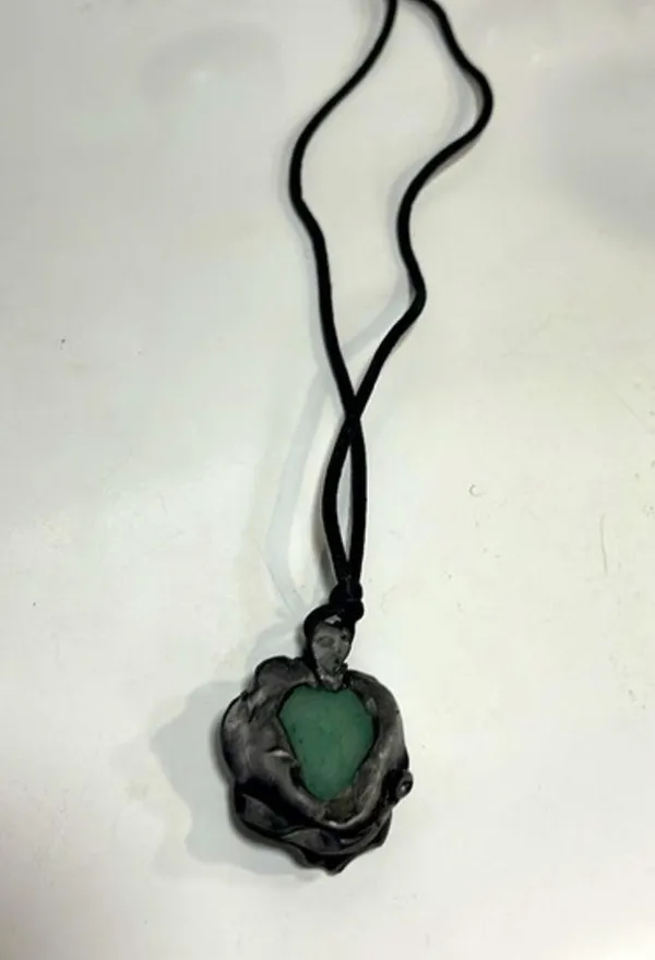 Handmade pendant stone necklace - Image 2