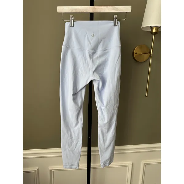 Lululemon Align High-Rise Pant 25” Pastel Blue Size 4 - Image 3