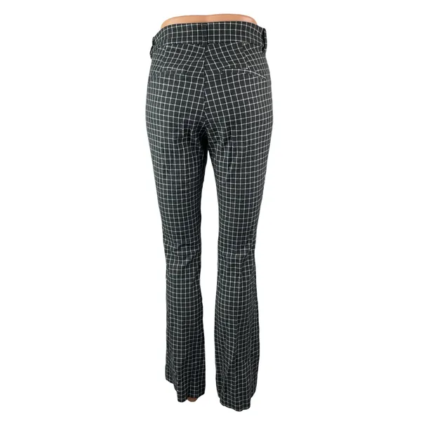 Old Navy Women's Black Window Pane High Rise Flare Bootcut Trousers Pants Size 2 - Image 4