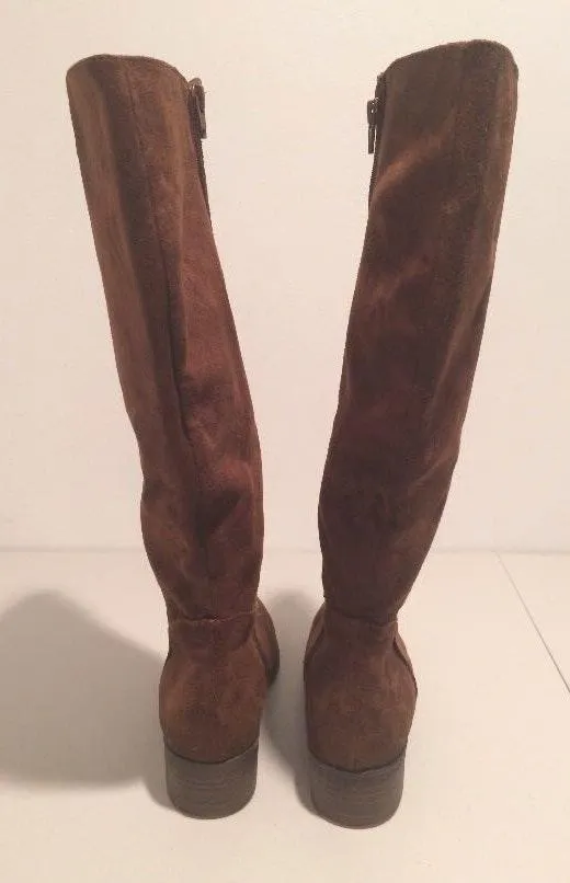 Suede Boots Brown Size 7 - Image 3
