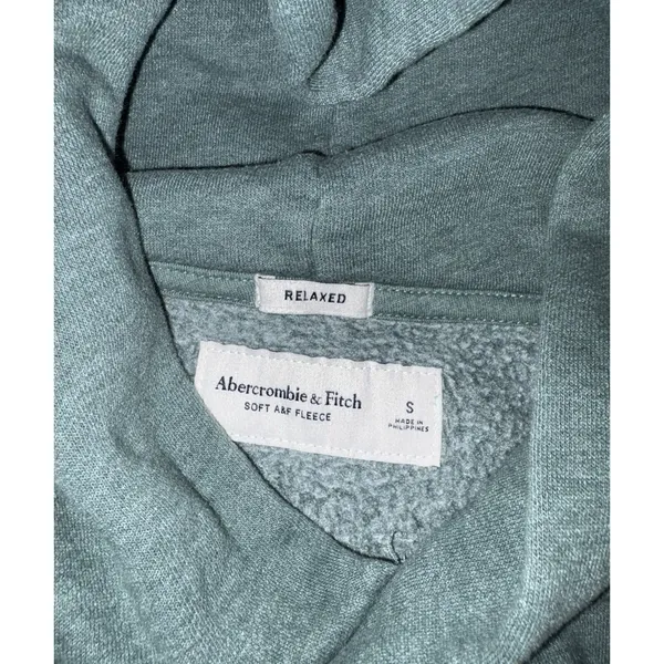 Abercrombie & Fitch Women's Relaxed Fleece Pullover Hoodie Soft Fleece Small - Image 2