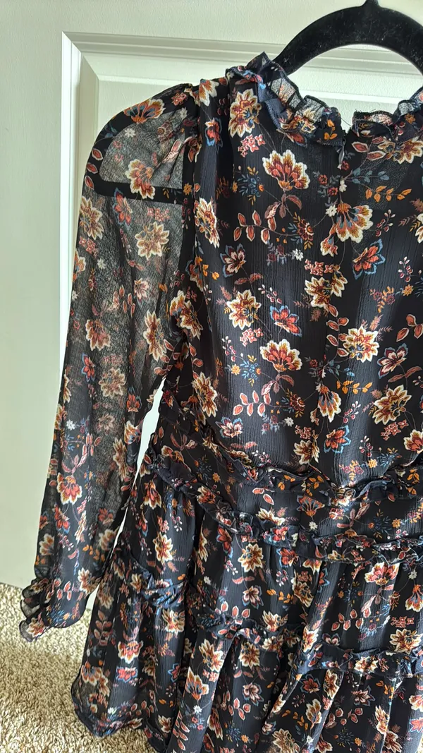 Floral Mini Dress Francesca's - Image 4