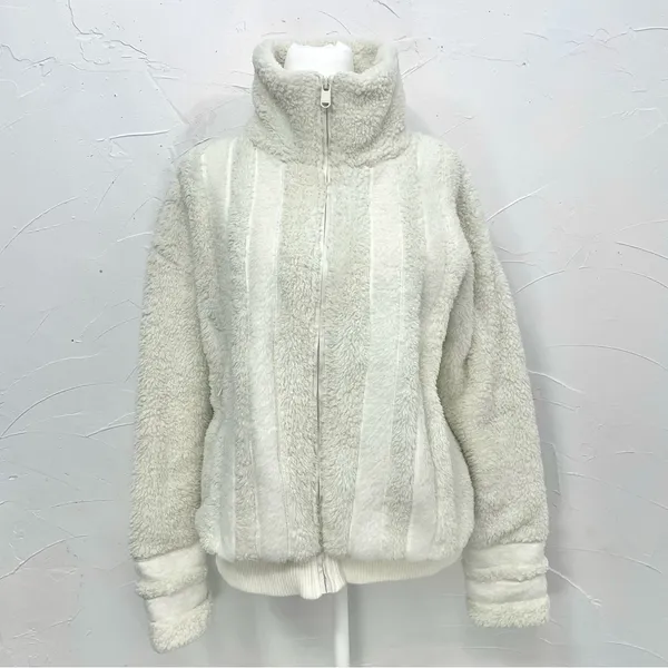 Athleta Willow Fleece Sherpa Bomber Jacket - Image 6