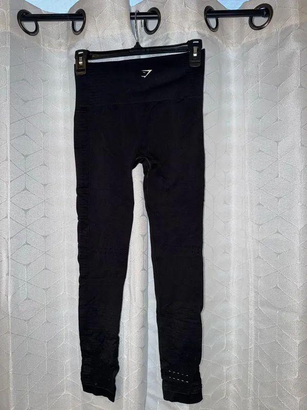 Gymshark Black Leggings - Image 2