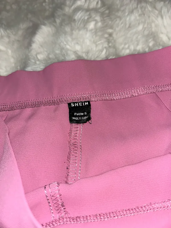 SheIn Blush Pink Pants/Slacks Petite - Image 4