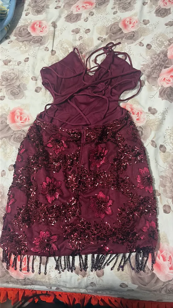 Red Shein Dress - Image 2