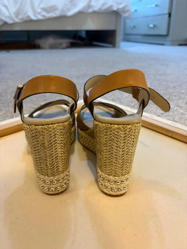 italian wedges Brown Size 7 - Image 3