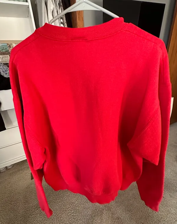 Wisconsin Crewneck Red Size XL - Image 3