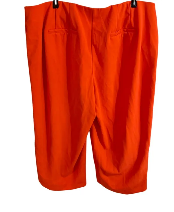 LOFT Plus Women’s Pull On Wide Leg Ankle Cropped Pants - Image 2