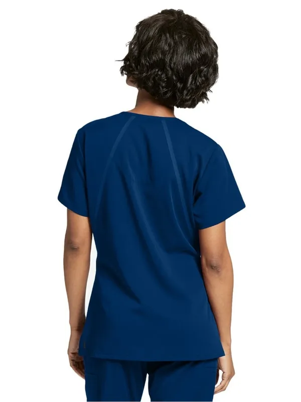 Grey's Anatomy Impact Women's Elevate Scrub Top Indigo S - Image 2