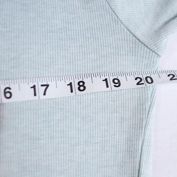 Athleta Cloudlight Rib Stratus Top Women S Teal‎ Blue Long Sleeve Scoop Neck Tee - Image 6