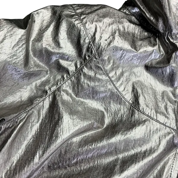 Lululemon X Barrys‎ Women's Titanium Foil Stronger As One Hooded Jacket Size 0 - Image 13