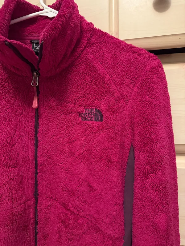 Fuchsia North Face Fleece Jacket - Image 2