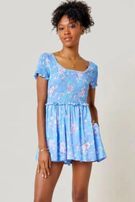 Floral romper Size L - Image 6