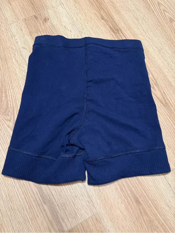 FP Movement Free People Womens M Navy Bike Shorts Ribbed Hem High Rise - Image 2