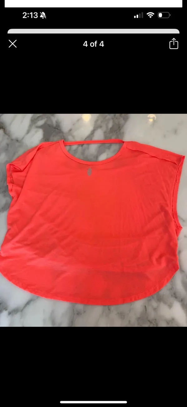 Orange Free People Top - Image 4