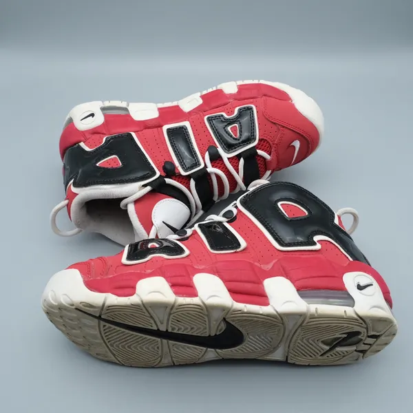 Nike Air More Uptempo GS 5Y Wmn 6.5 Red Black White 415082-600 Sneakers - Image 8