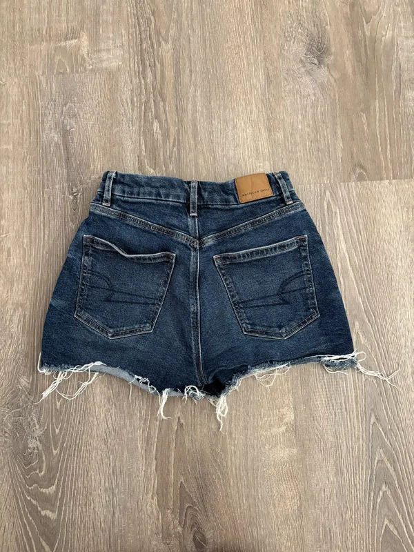 American Eagle Denim Highest Waist '90s Boyfriend Shorts (0) - Image 4