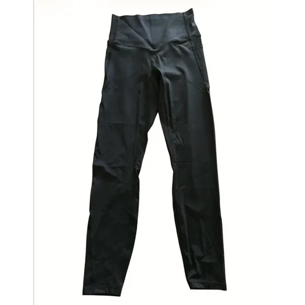 Halara NWT‎ UltraSculpt High Waist Tummy Control Shaping 7/8 Leggings XS Black - Image 4