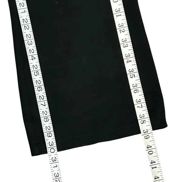 Betabrand Yoga Dress Pants Black Bootcut Flare Stretch Office Trousers Office - Image 4