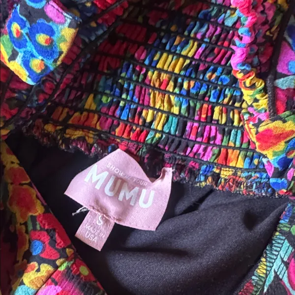 Show Me Your MuMu Colorful Floral Dress - Image 4