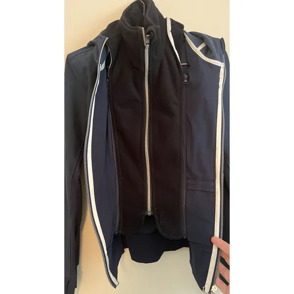 Lululemon Uba Hoodie Softshell Limited Edition Inkwell/black (navy) Size‎ 4 - Image 7