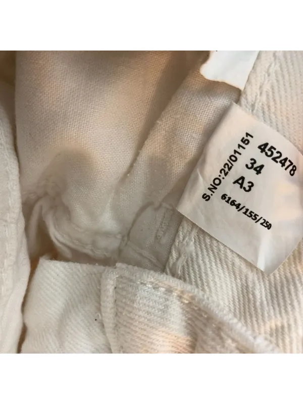 Zara Womens Mom Jeans High Rise White US 2 - Image 5