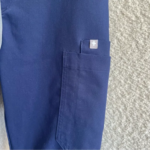Figs Women’s Technical Collection Navy‎ Blue Lola Skinny Scrub Pants Size Small - Image 7