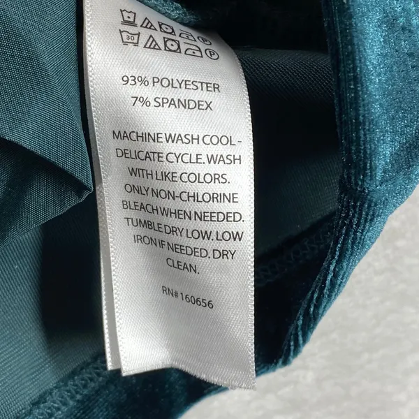 Sincerely Jules Velvet‎ Blazer Shawl Collar One Button Career Jacket Size M - Image 3
