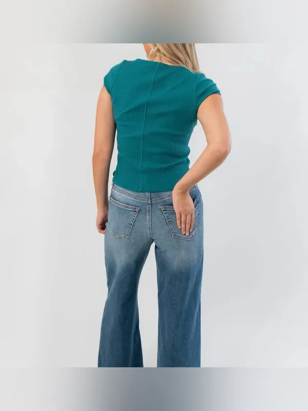 NWT Free People FP Intimately Most Wanted Cardi - Bayside Turquoise - XS - Image 10