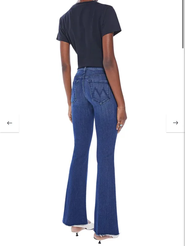 Mother The Weekender Fray Jeans in Mint Condition - Image 2