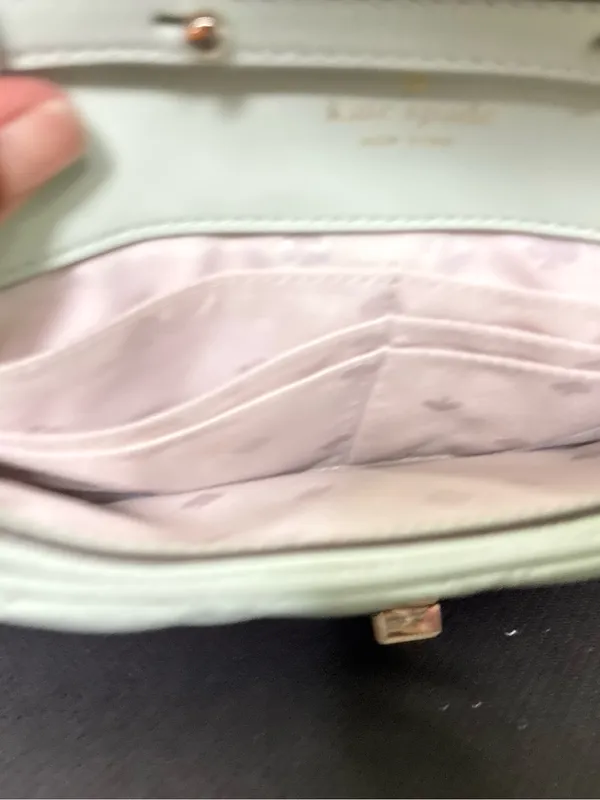 Kate Spade New York Natalia Smooth Quilted Crossbody Bag Crystal Blue - Image 7