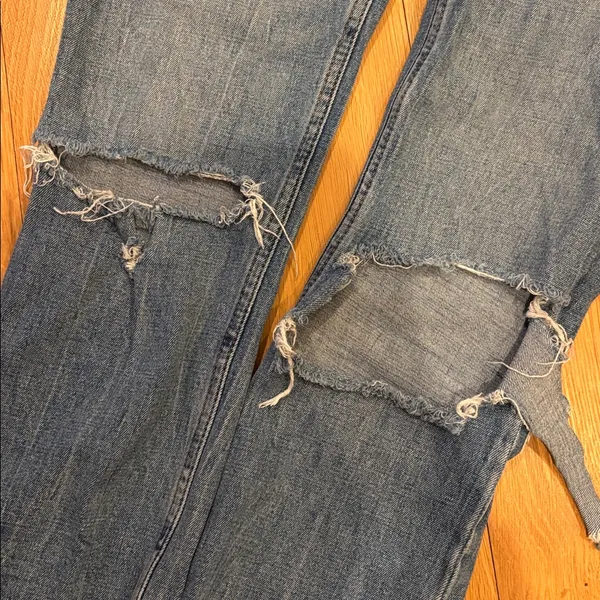 Abercrombie Jeans Curve Love Ankle Straight Ultra High Size 00 - Image 5