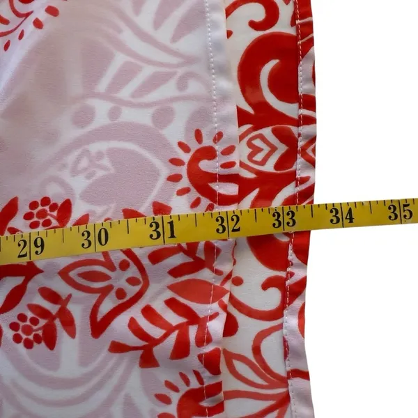 Show Me Your Mumu Peta Boo Tunic Top Dress‎ Red White Small Oversized Artsy Boho - Image 11