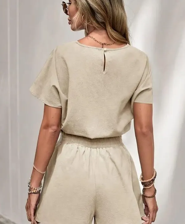 new 2 piece tan summer set - Image 2