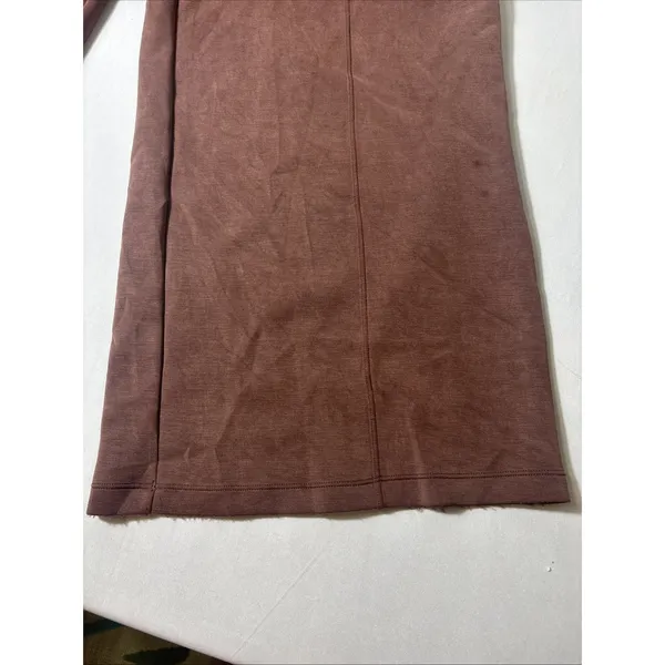 Zyia Active Women Serenity Wide Leg Pants Burgundy XXXL (3XL) Modal Comfort Soft - Image 5