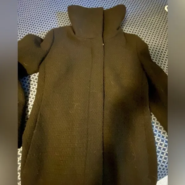 Jones New York Black Trench Winter Coat - Image 5