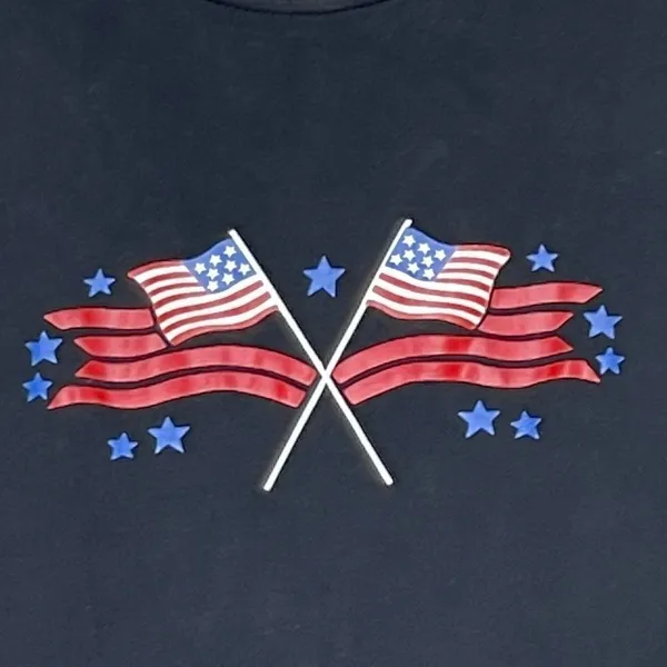 Vintage TY‎ Wear Dress American Flags - Image 2