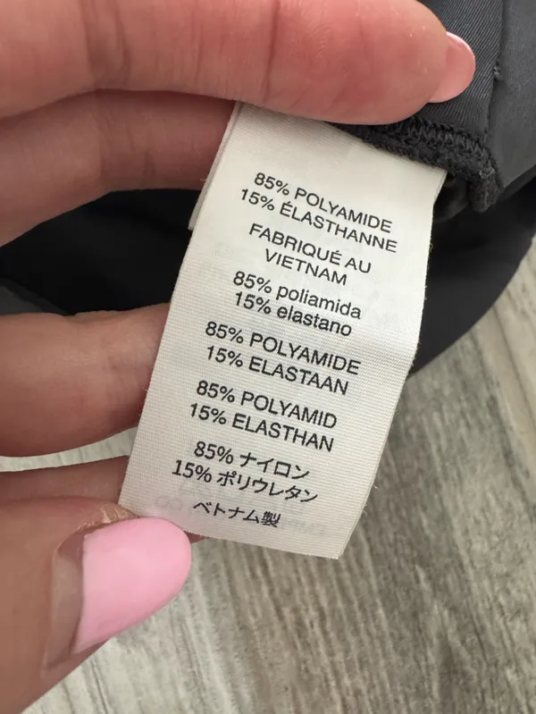 Vuori Evolve Legging Charcoal Grey Small Like New - Image 7