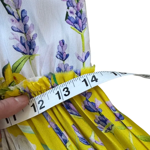 Rococo Sand Tiered Silk Maxi Dress Pink Size XS - Image 13